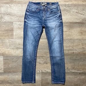 BKE Buckle Alec Straight Leg Denim Blue Jeans Men’s Size 29S Measure 26x29